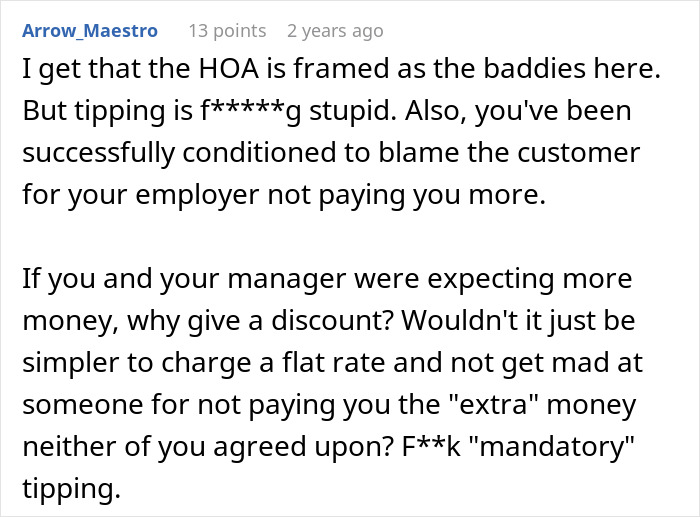 HOA Tips 87 Cents On Huge Pizza Delivery, Regrets It After It Backfires For The Entire Neighborhood HOA Tips 87 Cents On Huge Pizza Delivery, Regrets It After It Backfires For The Entire Neighborhood