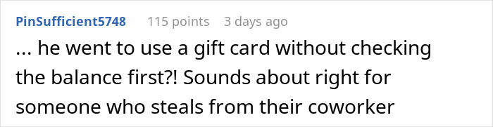 Thief Gets What He Thinks Is A $75 Gift Card, Is Painfully Mistaken