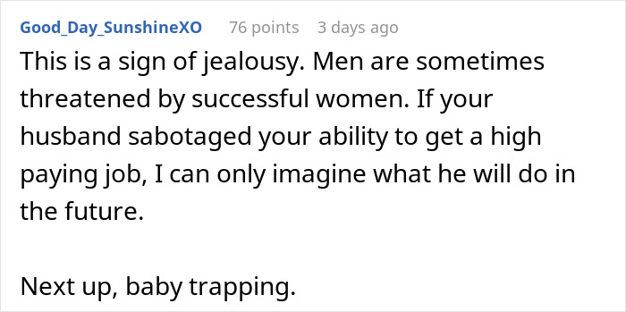 "My Husband Purposely Hid My Car Keys So I Would Miss My Job Interview" "My Husband Purposely Hid My Car Keys So I Would Miss My Job Interview"