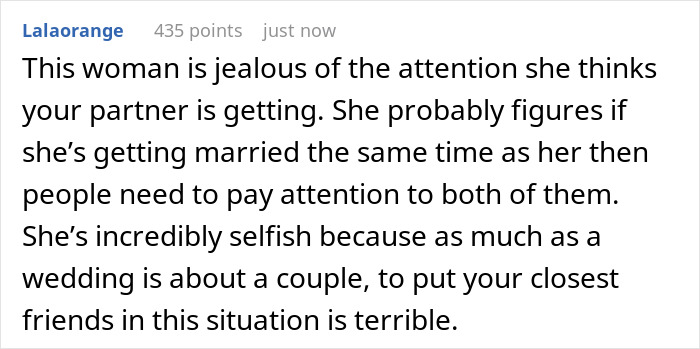 Woman Sets Her Wedding Date A Day After Her Best Friend's Ceremony, Guests Decline Her Invitation Woman Sets Her Wedding Date A Day After Her Best Friend's Ceremony, Guests Decline Her Invitation