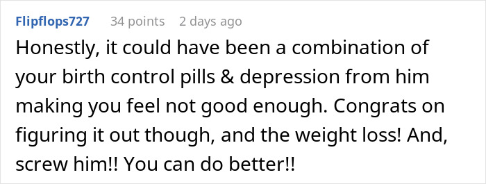 Guy Dumps GF After No Longer Being Attracted To Her, Feels Betrayed Once She Loses Weight Guy Dumps GF After No Longer Being Attracted To Her, Feels Betrayed Once She Loses Weight