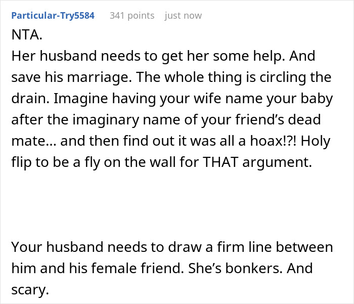 Woman Fails At Stealing Friend's Baby Name As His Wife Lied About Her Options Woman Fails At Stealing Friend's Baby Name As His Wife Lied About Her Options