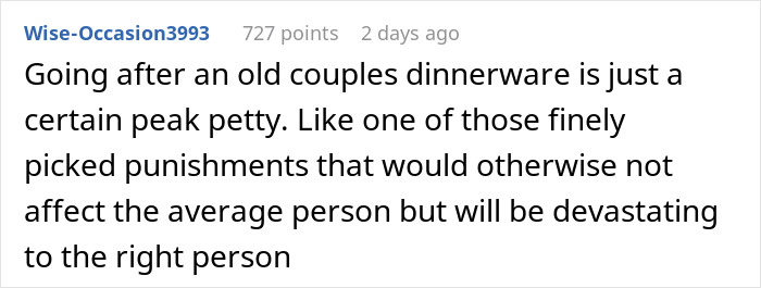Couple Tricks In-Laws Into Replacing All Of Their Plates As Payback For Constant Hurtful Comments Couple Tricks In-Laws Into Replacing All Of Their Plates As Payback For Constant Hurtful Comments