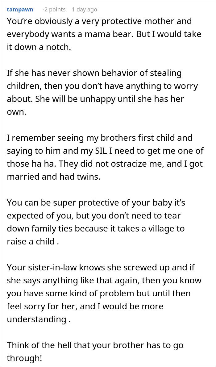 Woman Banned From Seeing Nephew After Her Creepy “Joke” Raises Red Flags Woman Banned From Seeing Nephew After Her Creepy “Joke” Raises Red Flags