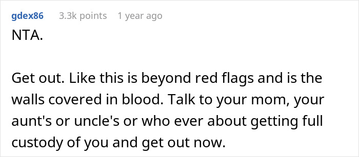16 Y.O. Is Called Names After Telling Her Dad She Won’t Be Raising His Future Kids 16 Y.O. Is Called Names After Telling Her Dad She Won’t Be Raising His Future Kids