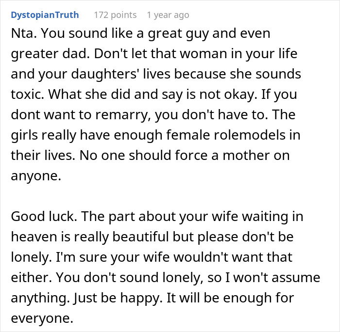 Woman Gets Rejected By Widower, Calls Him A Horrible Dad