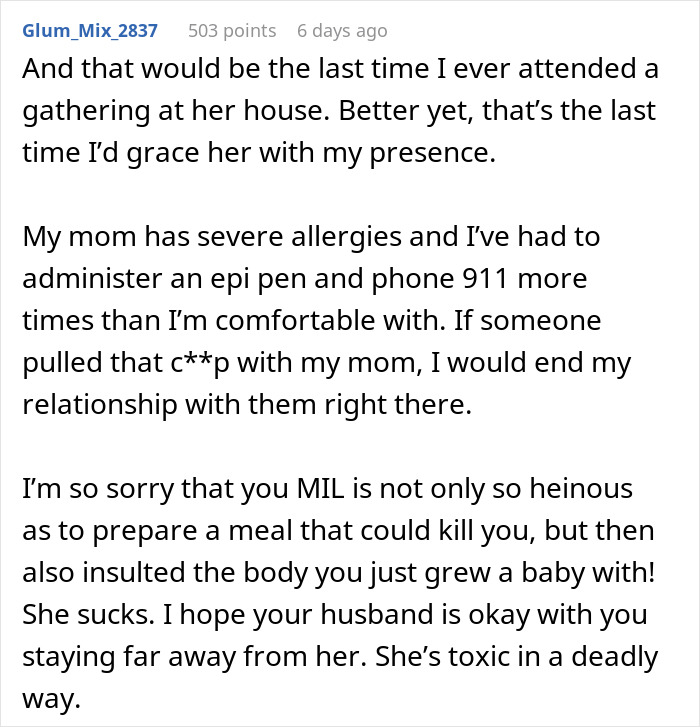 Woman Who Called Her Daughter-In-Law “Too Fat To Eat Dinner” Is Shocked When She Leaves Woman Who Called Her Daughter-In-Law “Too Fat To Eat Dinner” Is Shocked When She Leaves