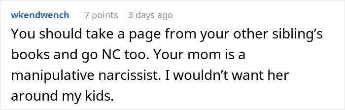 Grandma Throws Threats Over Baby's Name, Soon Realizes No One Cares About Losing Contact With Her Grandma Throws Threats Over Baby's Name, Soon Realizes No One Cares About Losing Contact With Her