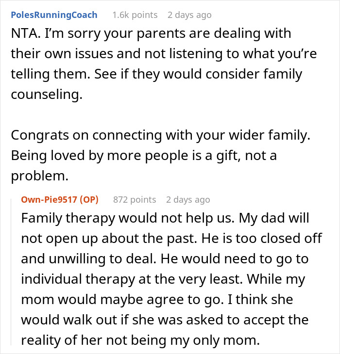 Bitter Teen Goes Against Dad's Wishes To Spend Time With Late Bio Mom's Family, Drama Ensues Bitter Teen Goes Against Dad's Wishes To Spend Time With Late Bio Mom's Family, Drama Ensues