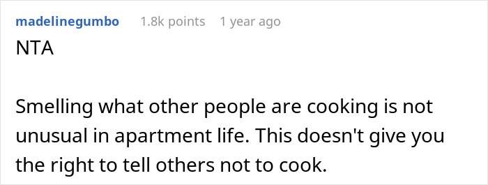 “Am I The Jerk For Refusing To Alter My Cooking Habits At Home For A Neighbor?”