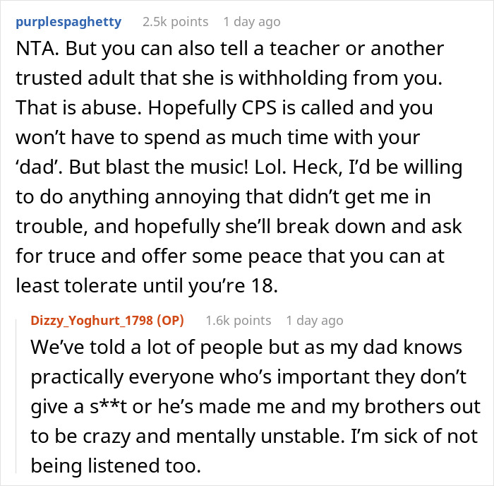 Woman’s Stepchildren Play Songs About Cheating To Her, She’s Hospitalized With A Mental Breakdown Woman’s Stepchildren Play Songs About Cheating To Her, She’s Hospitalized With A Mental Breakdown