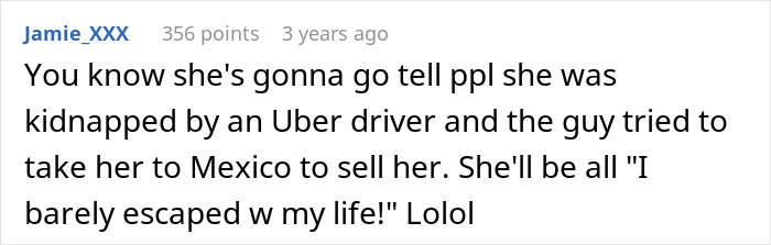 Woman Tries To Scam Uber Driver, He Maliciously Complies With Free Ride