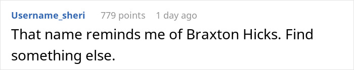 Man Asks If He’s A Jerk For Disliking Wife’s Choice For A Baby Name, Netizens Advise Him To Get Divorced Man Asks If He’s A Jerk For Disliking Wife’s Choice For A Baby Name, Netizens Advise Him To Get Divorced