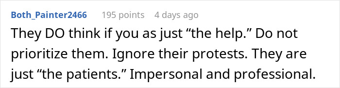Entitled Elderly People Don't Want Caretaker To Take Time Off For Her Wedding Entitled Elderly People Don't Want Caretaker To Take Time Off For Her Wedding