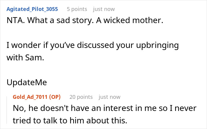 Mom Asks Favor From Firstborn After Abandoning Her For Her New Family, Gets A Cold Hard No Mom Asks Favor From Firstborn After Abandoning Her For Her New Family, Gets A Cold Hard No