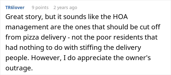 HOA Tips 87 Cents On Huge Pizza Delivery, Regrets It After It Backfires For The Entire Neighborhood