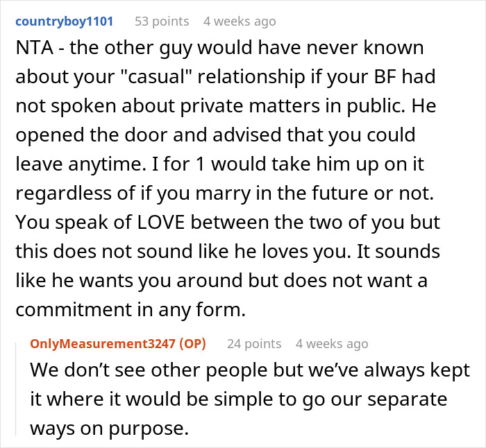 Guy Makes An Awkward Joke About Not Wanting To Marry His Longtime Girlfriend, Ends Up Losing Her Guy Makes An Awkward Joke About Not Wanting To Marry His Longtime Girlfriend, Ends Up Losing Her