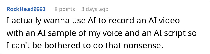 “It’s A Red Flag”: Job Applicant Strikes Back Against One-Way Interview Process “It’s A Red Flag”: Job Applicant Strikes Back Against One-Way Interview Process