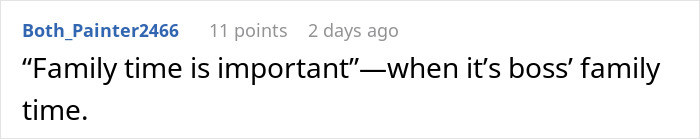 Boss Decided To Fire Good Employee Because They Refused To Come In On The Weekend Boss Decided To Fire Good Employee Because They Refused To Come In On The Weekend