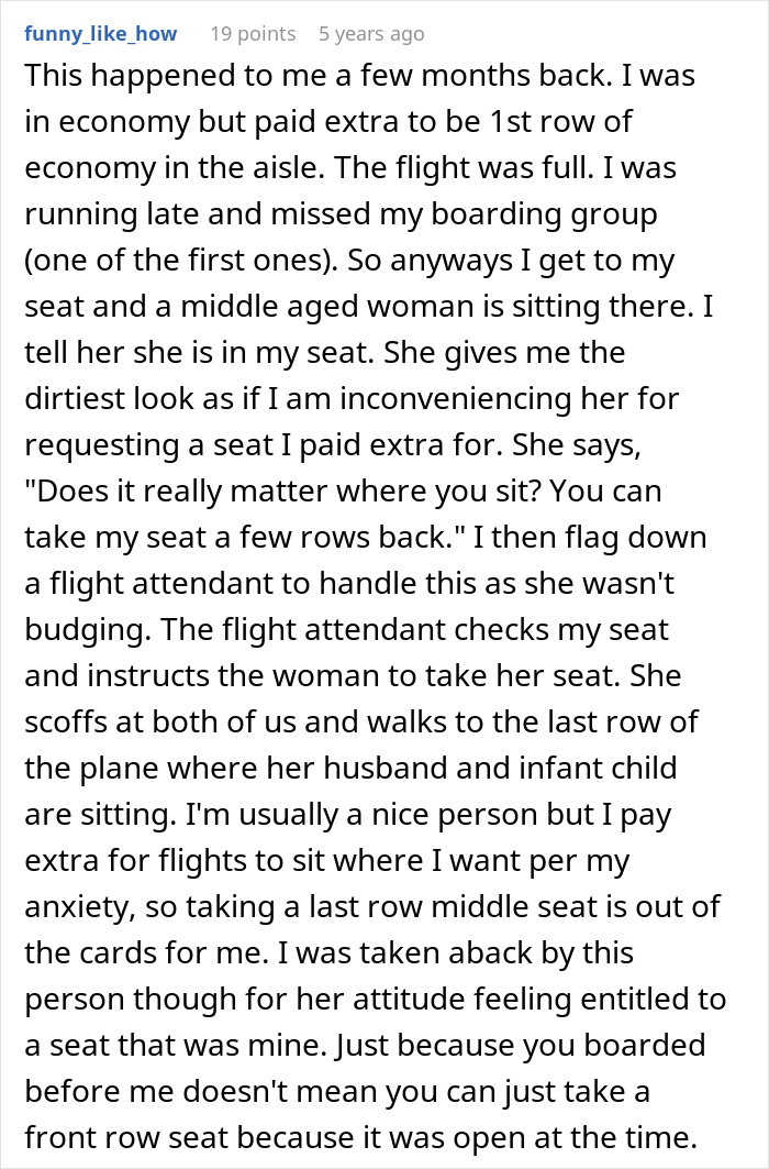 Flight Attendant Loses His Patience With Entitled Mom Who Just "Can't Sit In The Middle" Flight Attendant Loses His Patience With Entitled Mom Who Just "Can't Sit In The Middle"