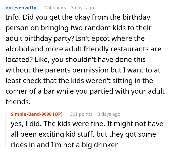 Entitled DIL Demands Grandma Babysit Her Kids For 5 Days, Gets Angry When Kids Are Taken To Disney Entitled DIL Demands Grandma Babysit Her Kids For 5 Days, Gets Angry When Kids Are Taken To Disney