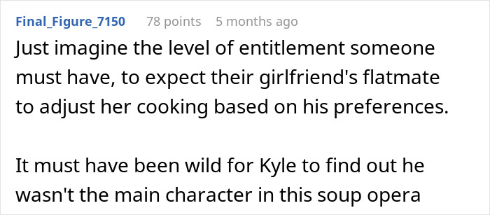 "The Entitlement Is Staggering": Woman Shocked After Roommate Demands She Remake Soup For Her BF
