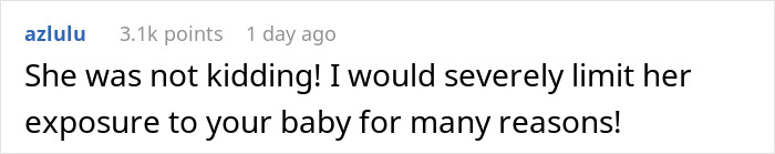 Woman Banned From Seeing Nephew After Her Creepy “Joke” Raises Red Flags Woman Banned From Seeing Nephew After Her Creepy “Joke” Raises Red Flags