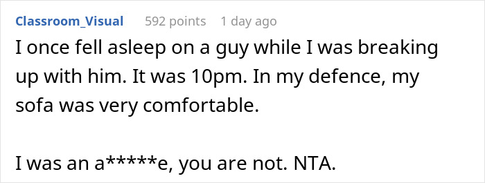 Woman Gets Upset When Her Boyfriend Can’t Stay Up At 3AM To Console Her Woman Gets Upset When Her Boyfriend Can’t Stay Up At 3AM To Console Her