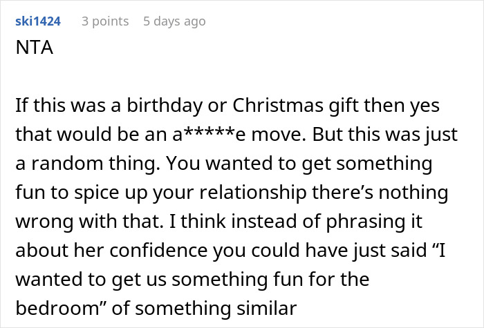 Man Doesn’t Understand Why GF Didn’t Appreciate His Gift, Gets A Reality Check