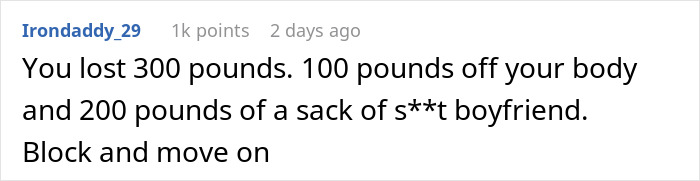 Guy Dumps GF After No Longer Being Attracted To Her, Feels Betrayed Once She Loses Weight Guy Dumps GF After No Longer Being Attracted To Her, Feels Betrayed Once She Loses Weight