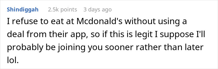 Guy Enjoys $1.50 McDonald’s Breakfast Sandwiches For Months, Comes To Find He’s Been Banned Guy Enjoys $1.50 McDonald’s Breakfast Sandwiches For Months, Comes To Find He’s Been Banned