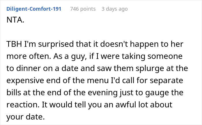 Woman's Attempt To Score Free Dinner On Date Ends In Embarrassment As He Got Warned Beforehand