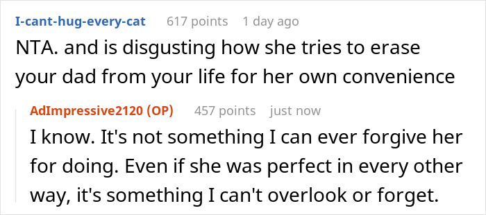 Woman Divorced And Cut Out Husband After An Accident Left Him Disabled, Expects Same From Daughter Woman Divorced And Cut Out Husband After An Accident Left Him Disabled, Expects Same From Daughter