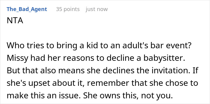 "[Am I The Jerk] For Telling My Friend She Can’t Come If She Brings Her Kid"