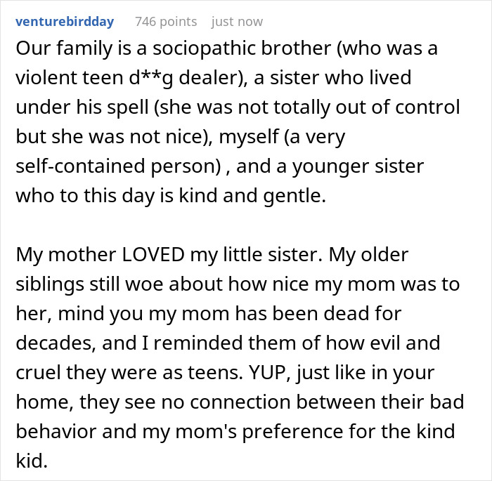 Envious Sister Wonders Why Sibling Gets A Car And She Doesn't, Learns She Is A Drain On The Family Envious Sister Wonders Why Sibling Gets A Car And She Doesn't, Learns She Is A Drain On The Family