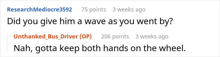 Bus Driver Maliciously Complies With Rude, Racist Passenger, Makes Him Walk Home Bus Driver Maliciously Complies With Rude, Racist Passenger, Makes Him Walk Home