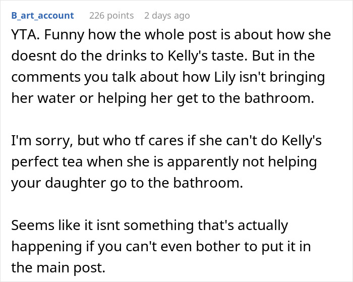 Stepmom Goes Out Of Her Way To Inconvenience Bedbound Teen, Bio Mom Gets Her Out Of There Stepmom Goes Out Of Her Way To Inconvenience Bedbound Teen, Bio Mom Gets Her Out Of There