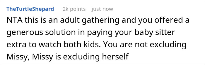 "[Am I The Jerk] For Telling My Friend She Can’t Come If She Brings Her Kid"