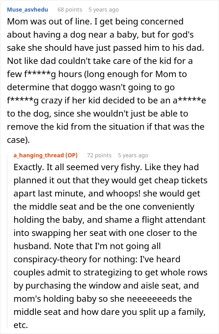 Flight Attendant Loses His Patience With Entitled Mom Who Just "Can't Sit In The Middle" Flight Attendant Loses His Patience With Entitled Mom Who Just "Can't Sit In The Middle"