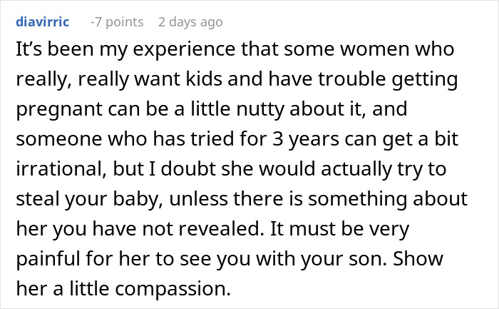 Woman Banned From Seeing Nephew After Her Creepy “Joke” Raises Red Flags Woman Banned From Seeing Nephew After Her Creepy “Joke” Raises Red Flags