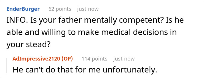 Woman Divorced And Cut Out Husband After An Accident Left Him Disabled, Expects Same From Daughter Woman Divorced And Cut Out Husband After An Accident Left Him Disabled, Expects Same From Daughter