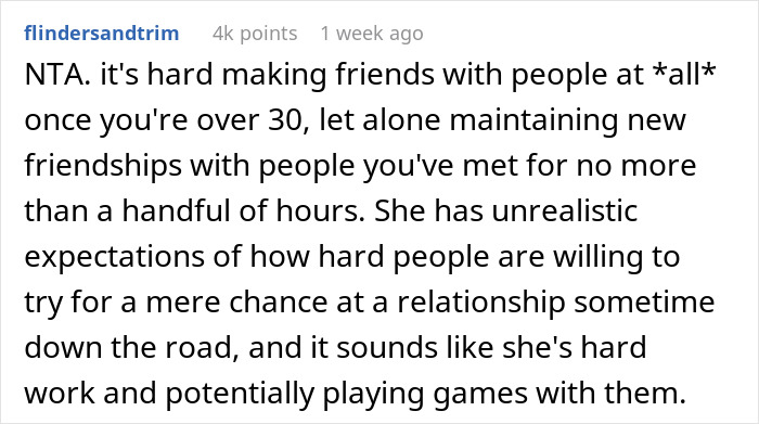 Guy Laughs At 30 Y.O. Woman’s Unrealistic Expectation Of Rejected Guys Winning Her Heart Over Slowly Guy Laughs At 30 Y.O. Woman’s Unrealistic Expectation Of Rejected Guys Winning Her Heart Over Slowly