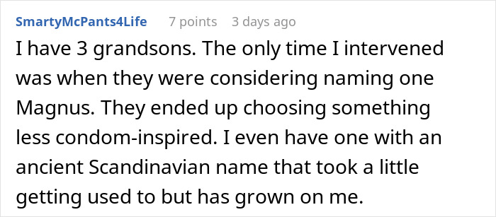 Grandma Throws Threats Over Baby's Name, Soon Realizes No One Cares About Losing Contact With Her Grandma Throws Threats Over Baby's Name, Soon Realizes No One Cares About Losing Contact With Her