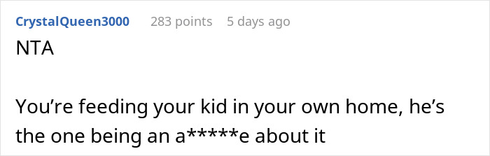 Man Demands Wife Stop Breastfeeding Their Baby In Front Of His Mates, Is Told To ‘Shut Up’ Man Demands Wife Stop Breastfeeding Their Baby In Front Of His Mates, Is Told To ‘Shut Up’