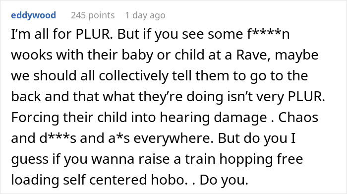 “Have Some Respect”: Mom Vents About Her Experience Of Bringing A Baby To A Rave, Gets Dragged “Have Some Respect”: Mom Vents About Her Experience Of Bringing A Baby To A Rave, Gets Dragged