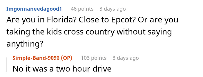 Entitled DIL Demands Grandma Babysit Her Kids For 5 Days, Gets Angry When Kids Are Taken To Disney Entitled DIL Demands Grandma Babysit Her Kids For 5 Days, Gets Angry When Kids Are Taken To Disney