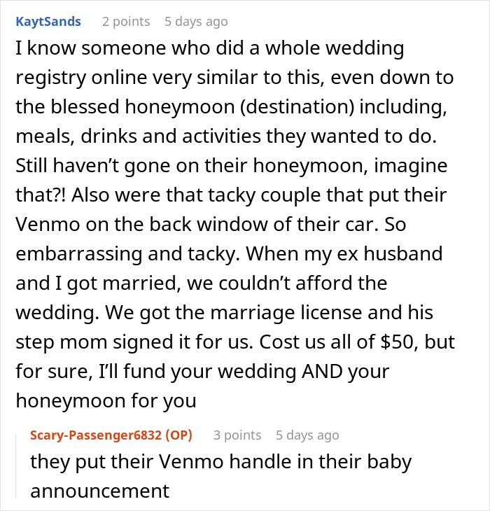 Entitled Couple Plans A Crowdfunded Wedding And Asks For $18k In Total, Gets Shamed Mercilessly