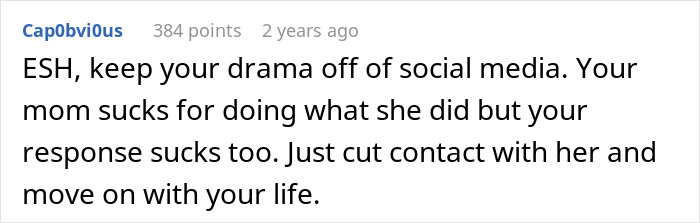 “AITA For Not Letting My Mother Identify As A Grandmother To My Child On Social Media?” “AITA For Not Letting My Mother Identify As A Grandmother To My Child On Social Media?”