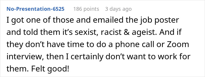 “It’s A Red Flag”: Job Applicant Strikes Back Against One-Way Interview Process “It’s A Red Flag”: Job Applicant Strikes Back Against One-Way Interview Process