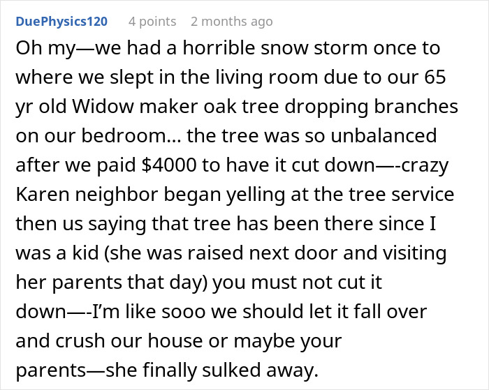 'Karen' Sues Neighbors Over Cutting A Tree, Makes A Fool Of Herself In Court